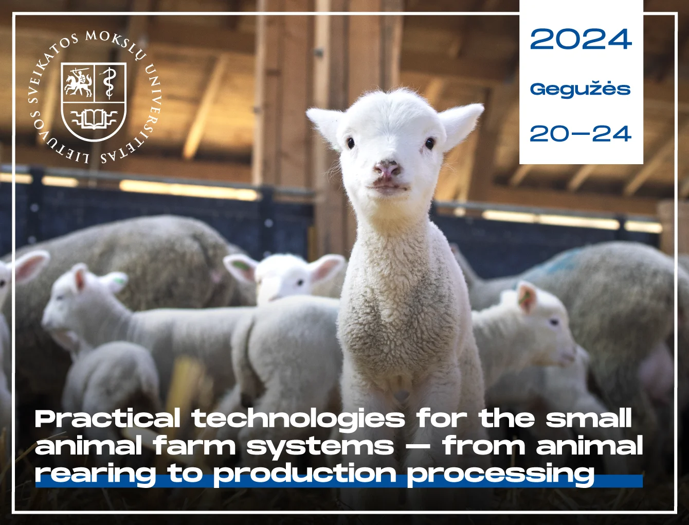 BOVA kursai ,,Practical technologies for the small animal farm systems – from animal rearing to production processing”