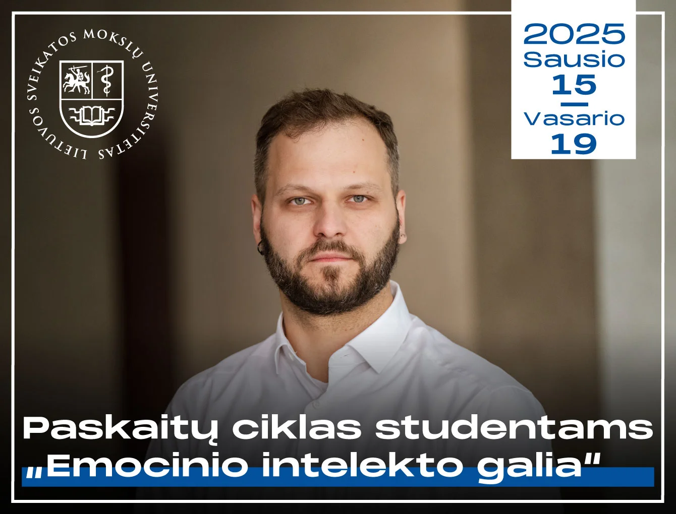 Paskaitų ciklas studentams „Emocinio intelekto galia“