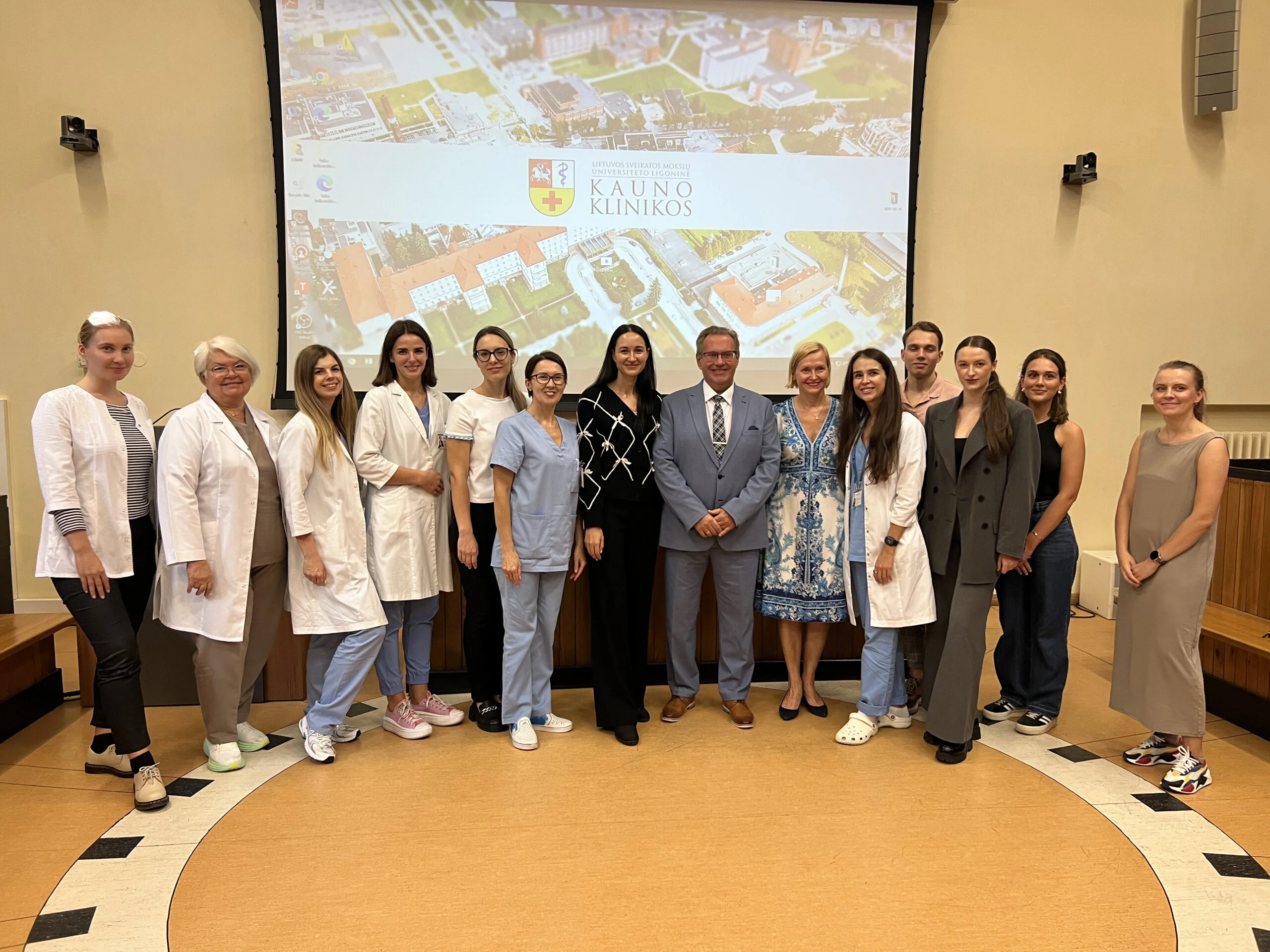 LSMU Continues Collaboration with Leading Lecturers: Expert Knowledge Shared by Prof. J. C. Szepietowski, Renowned Dermatologist from Poland