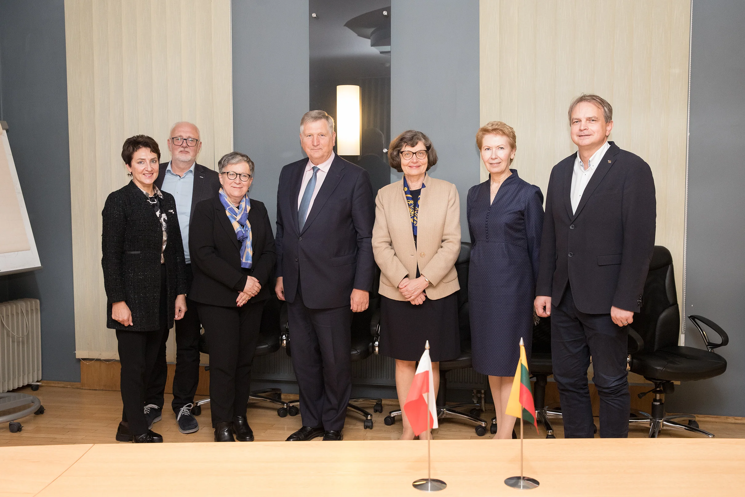 Visit by Prof. L. Wozniak, Vice-Rector of the Polish Medical University of Lodz