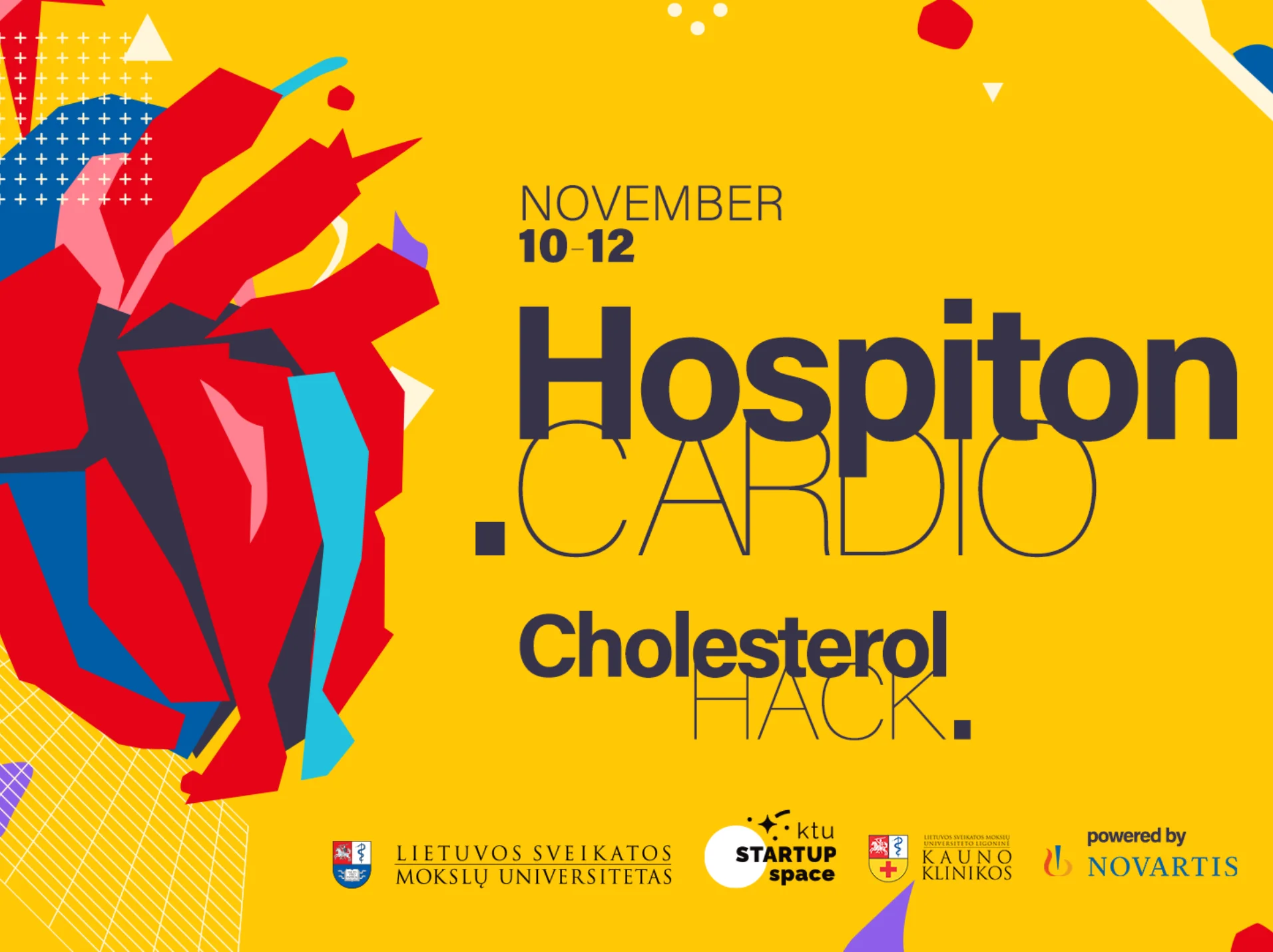 5-asis sveikatos hakatonas ,,Hospiton Cardio: Cholesterol Hack”