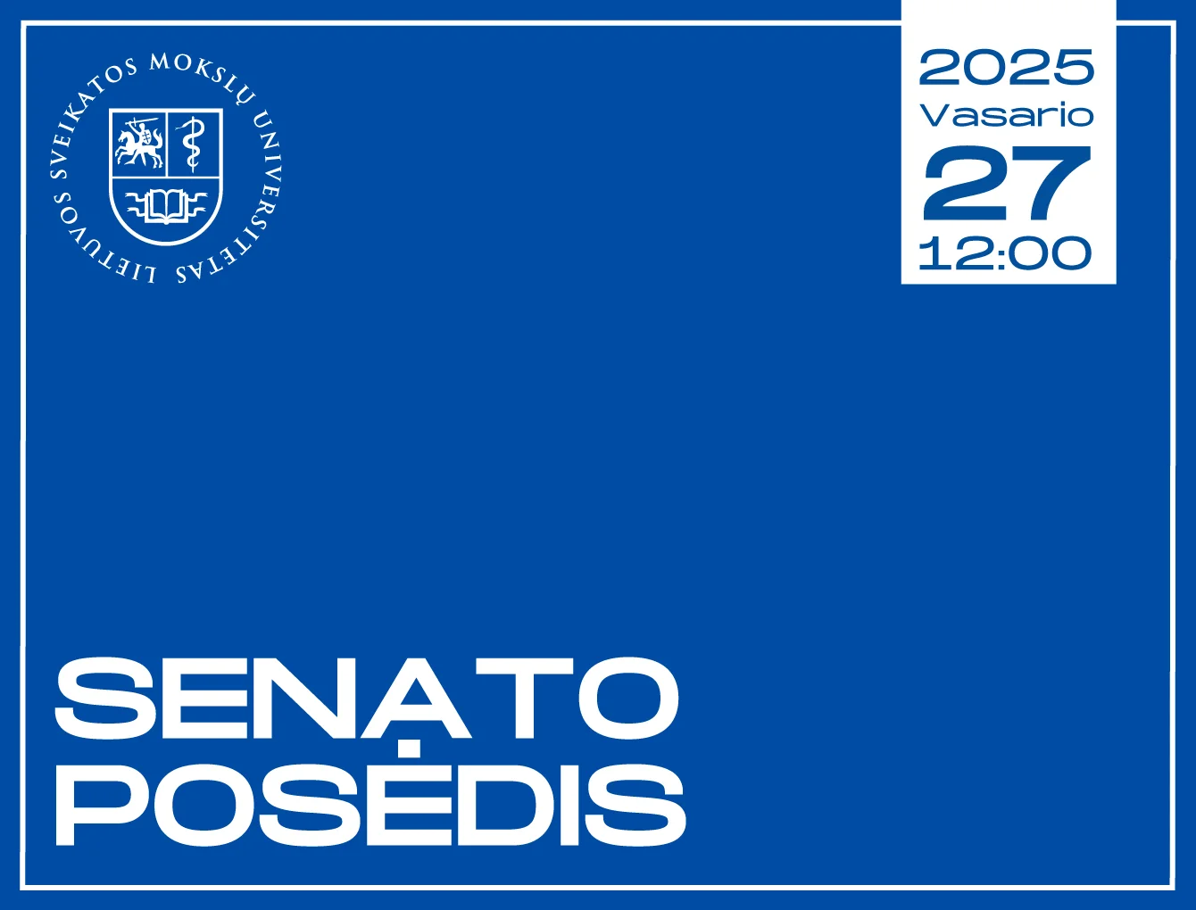 Senato posėdis