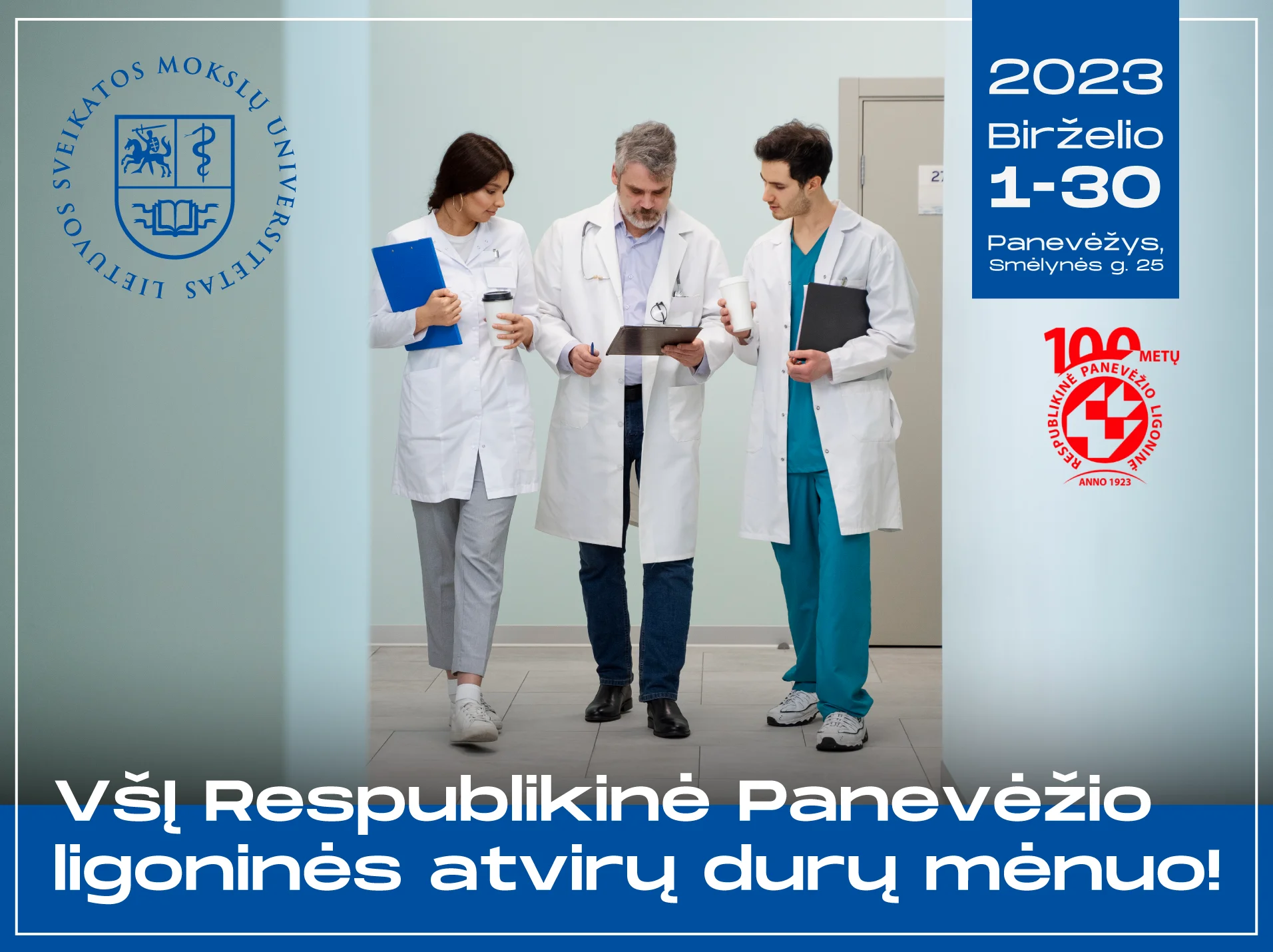 „Atvirų durų mėnuo“ VšĮ Respublikinėje Panevėžio ligoninėje