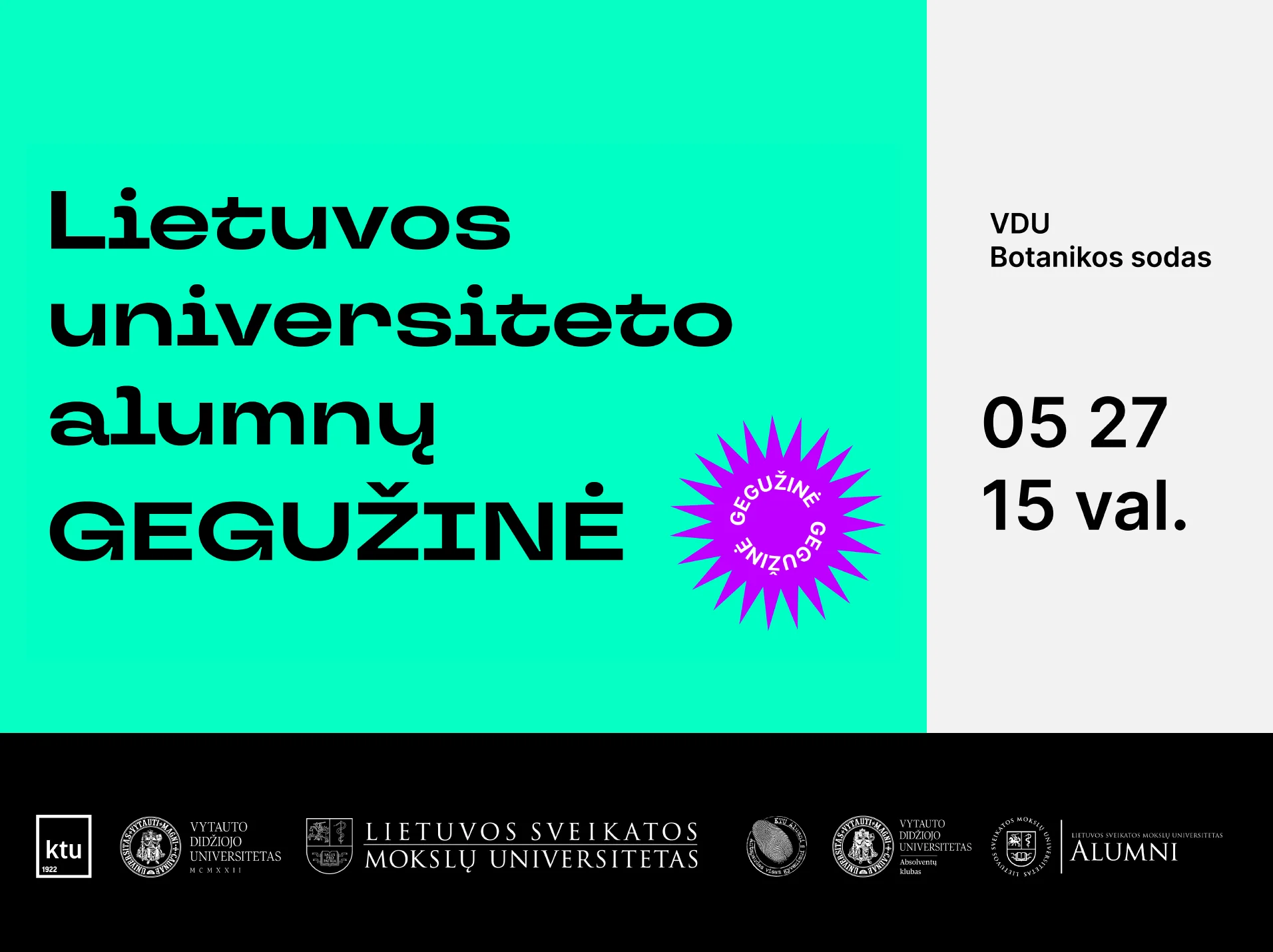 Lietuvos universiteto alumnų gegužinė ’23