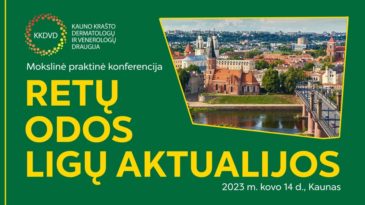 Mokslinė-praktinė konferencija „Retų odos ligų aktualijos“
