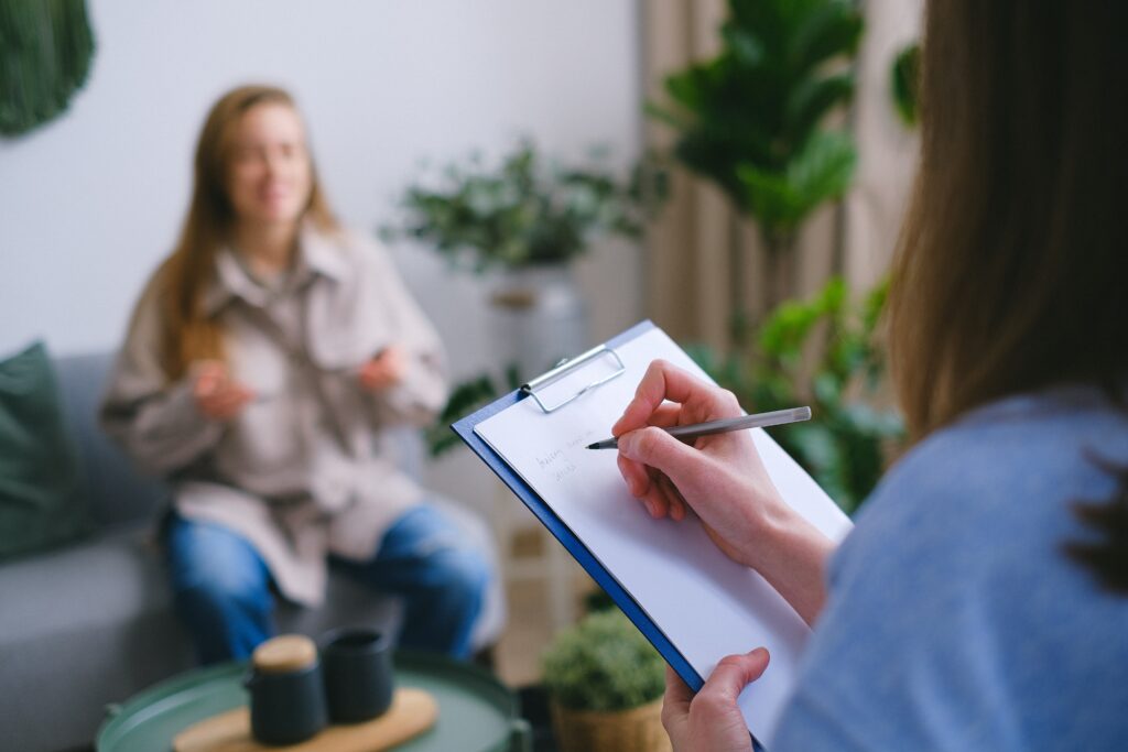 Psychological support and counselling