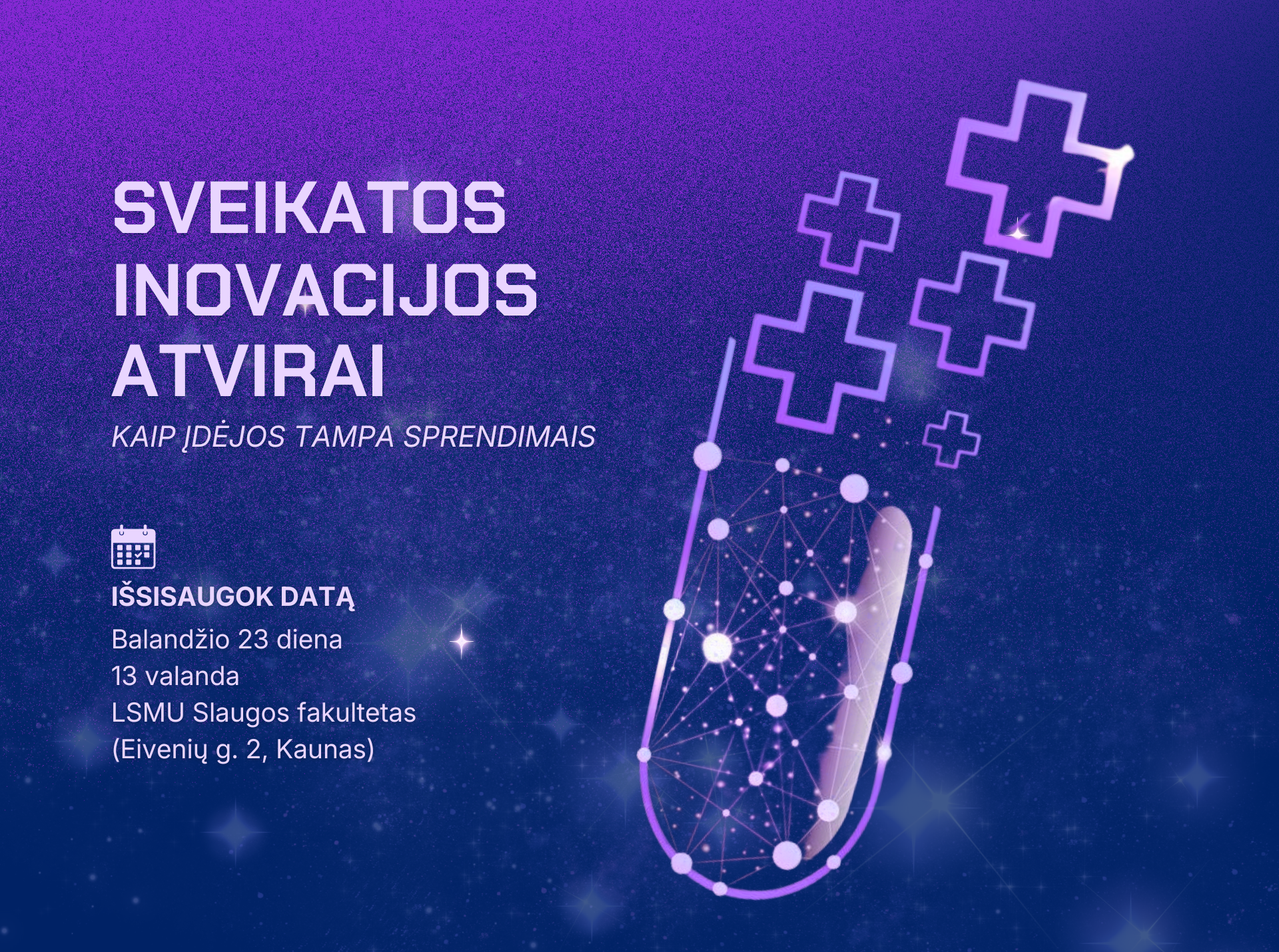 Diskusija ,,Sveikatos inovacijos atvirai”