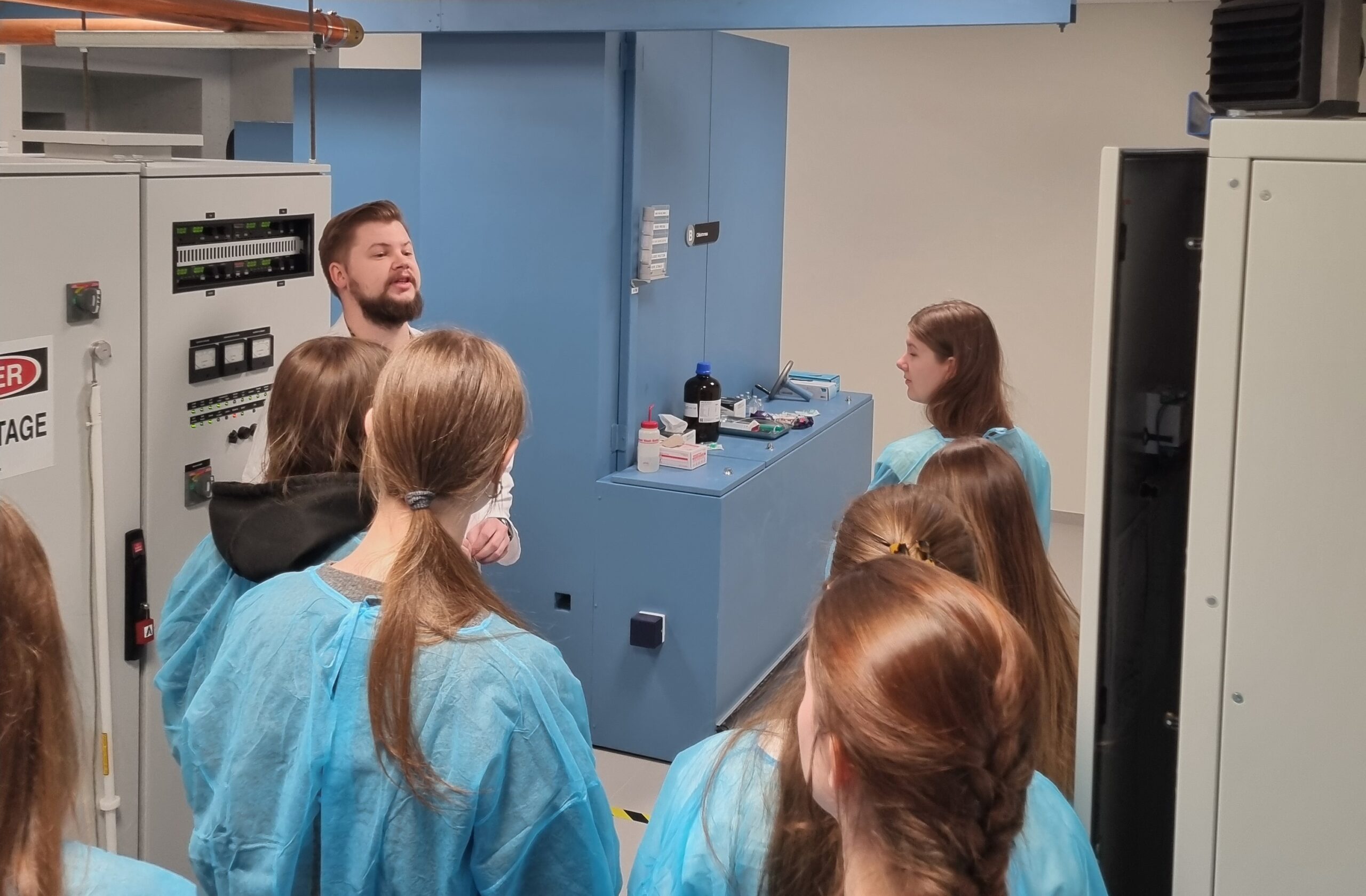 LSMU virtualios mokyklos vizitas universitete