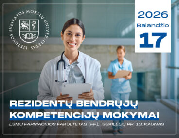 Rezidentų bendrųjų kompetencijų mokymai