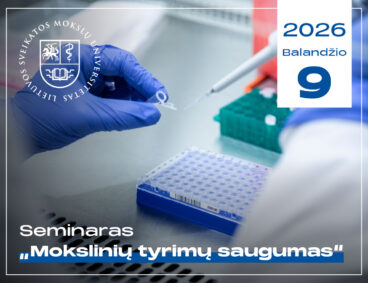 Seminaras „Mokslinių tyrimų saugumas“