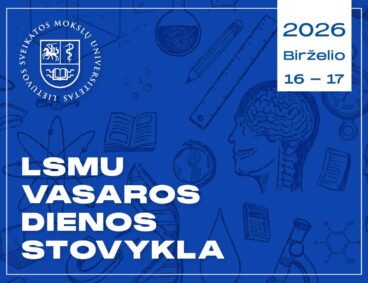 LSMU vasaros dienos stovykla