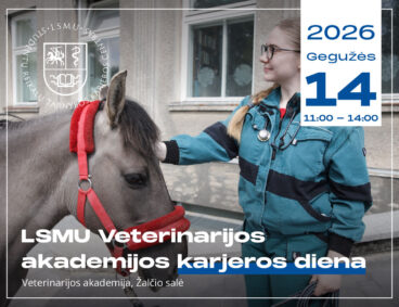 LSMU Veterinarijos akademijos karjeros diena