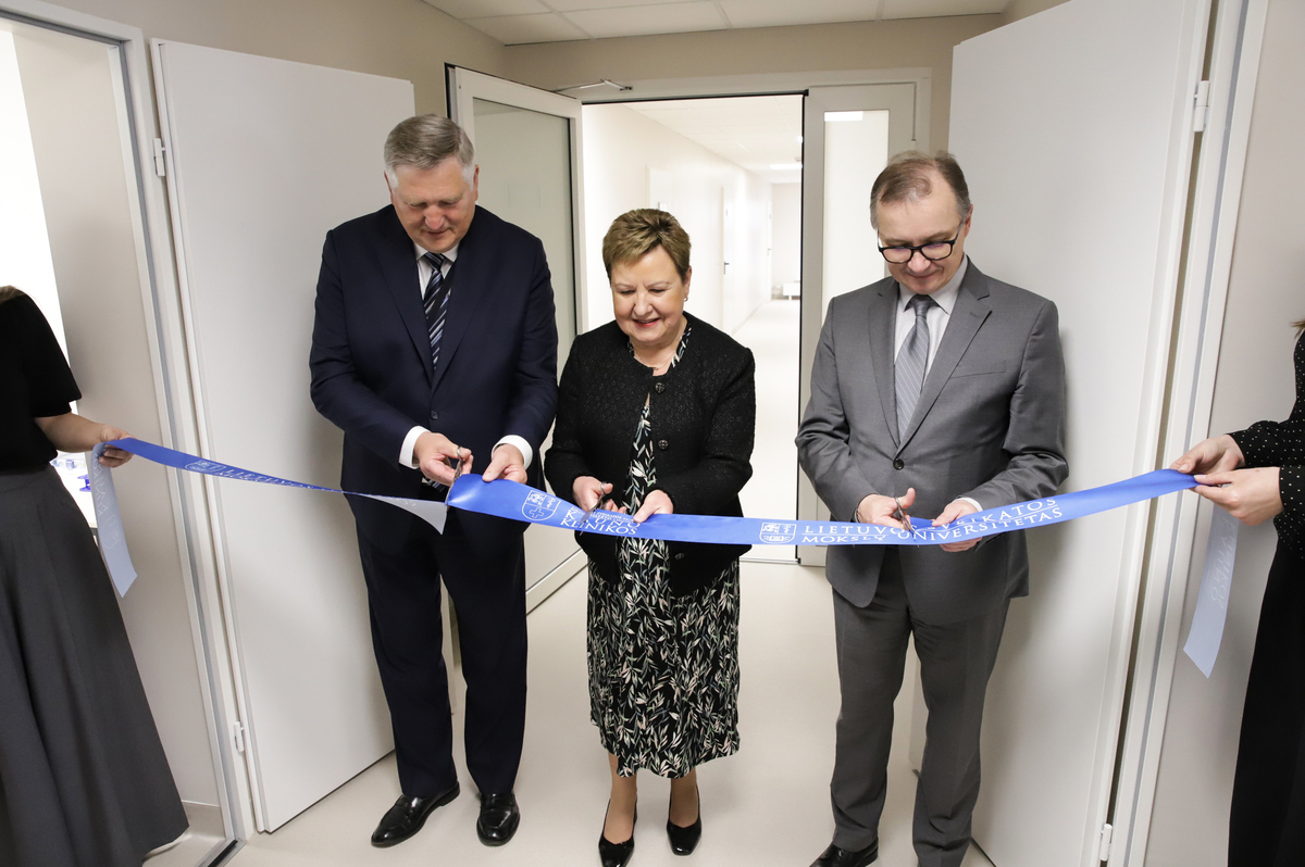 Onkologijos instituto Onkologijos mokslo laboratorija Atidarymas