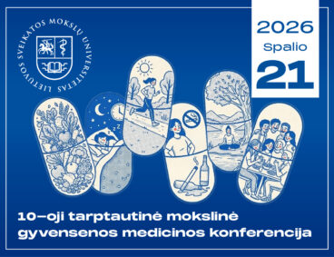 10‑oji tarptautinė mokslinė gyvensenos medicinos konferencija