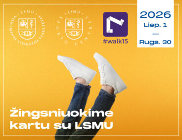 „Walk15“ ėjimo iššūkis
