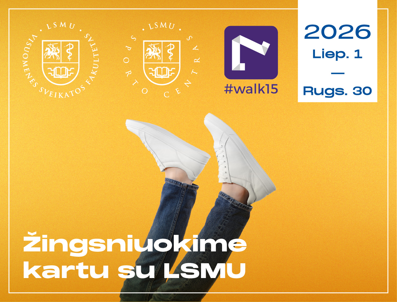 „Walk15“ ėjimo iššūkis