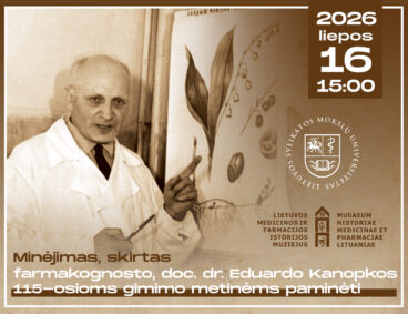 Doc. dr. Eduardo Kanopkos 115-ųjų gimimo metinių minėjimas