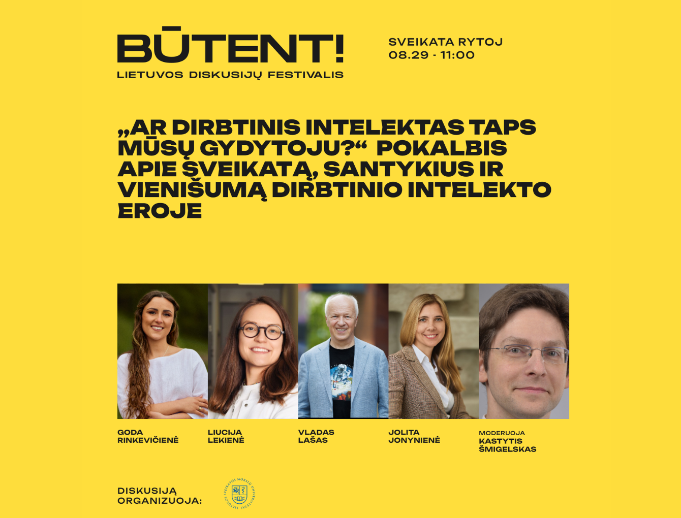 Diskusijų festivalis „Būtent!“
