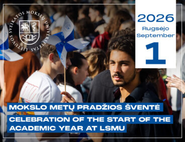 Mokslo metų pradžios šventė LSMU