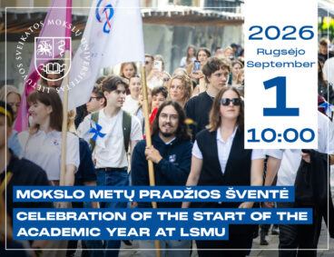 Mokslo metų pradžios šventė LSMU