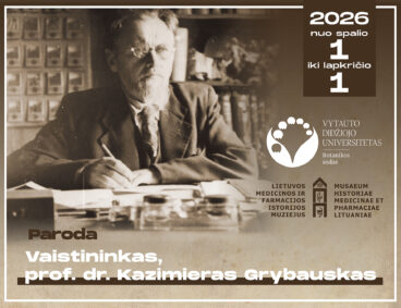 Prof. dr. Kazimiero Grybausko (1886–1953) paroda