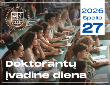 Doktorantų įvadinė diena