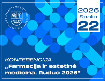 Konferencija „Farmacija ir estetinė medicina. Ruduo 2026“