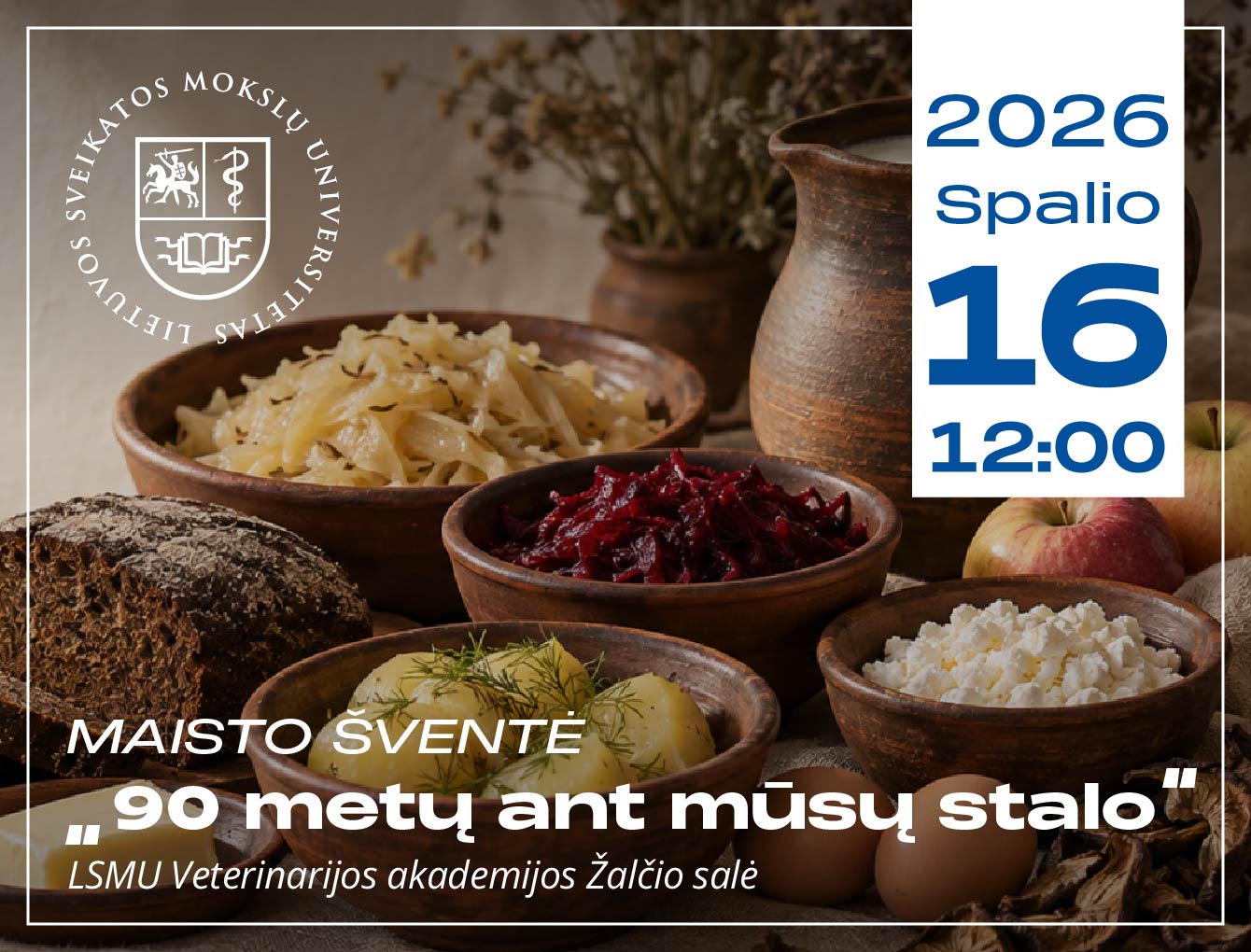 Maisto šventė „90 metų ant mūsų stalo“