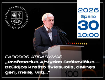 Parodos „Profesorius Arvydas Šeškevičius – Dzūkijos krašto šviesuolis, dalinęs gėrį, meilę, viltį…“ atidarymas