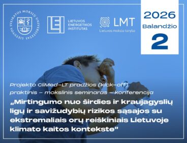ClimMed-LT projekto praktinis mokslinis seminaras – konferencija