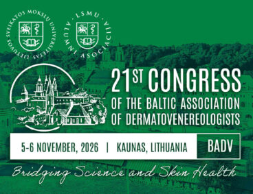 21-asis Baltijos dermatovenerologų asociacijos kongresas (BADV2026)