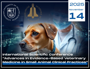 International Scientific Conference “Advances in Evidence-Based Veterinary Medicine in Small Animal Clinical Practices”