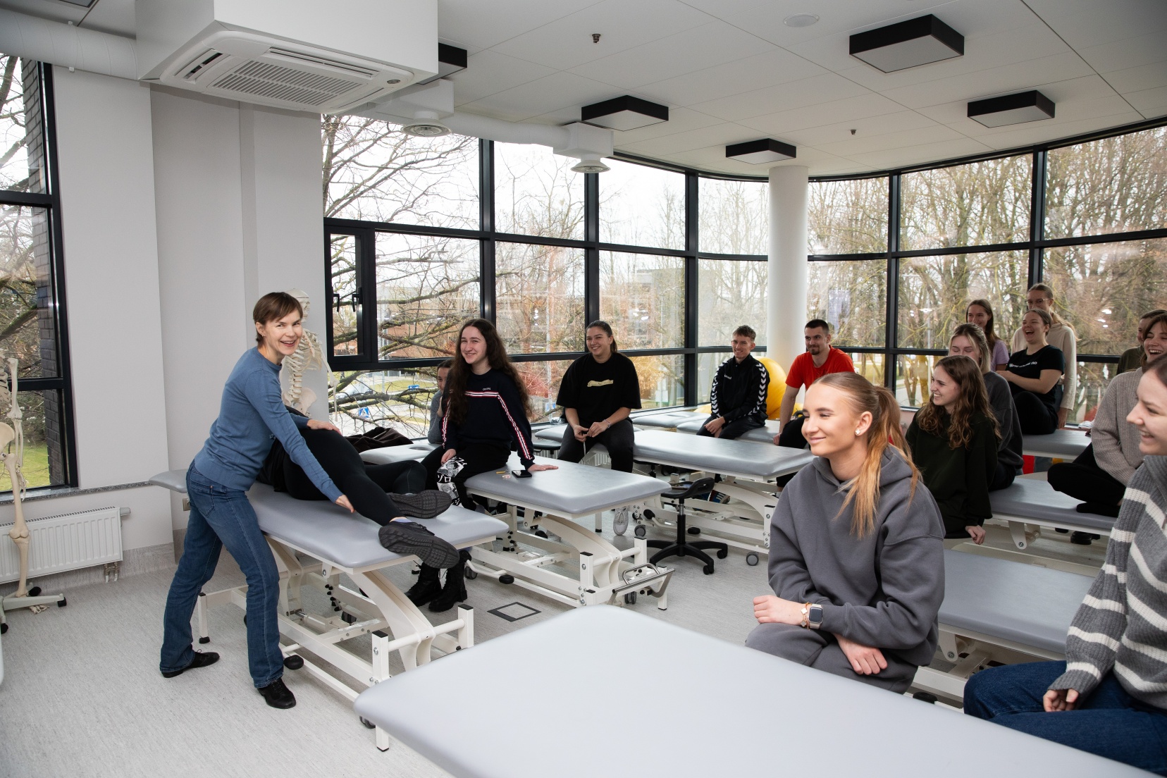 Kineziterapijos studijos LSMU - studijuoti kineziterapija
