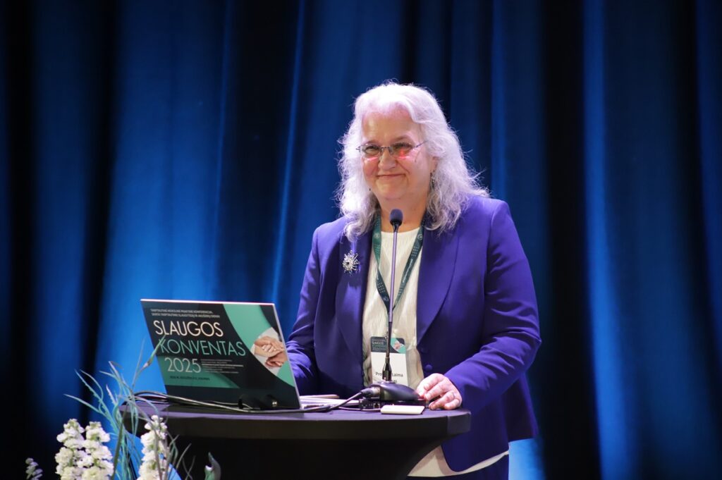 prof. Laima Karosas iš Quinnipiac universiteto slaugos mokyklos