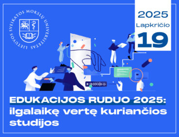 Konferencija „Edukacijos ruduo 2025: ilgalaikę vertę kuriančios studijos”