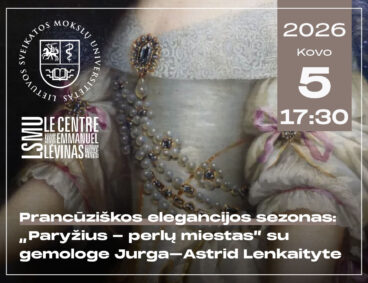 Prancūziškos elegancijos sezonas Emanuelio Levino centre