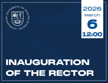 Celebration of Inauguration of Rector Prof. Rimantas Benetis