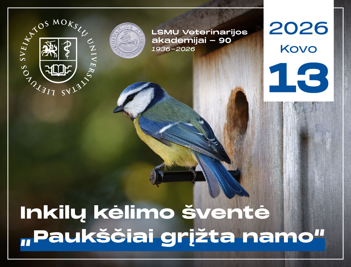 Inkilų kėlimo šventė „Paukščiai grįžta namo“