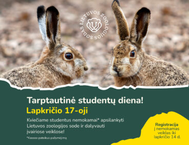 Studentų diena Zoologijos sode
